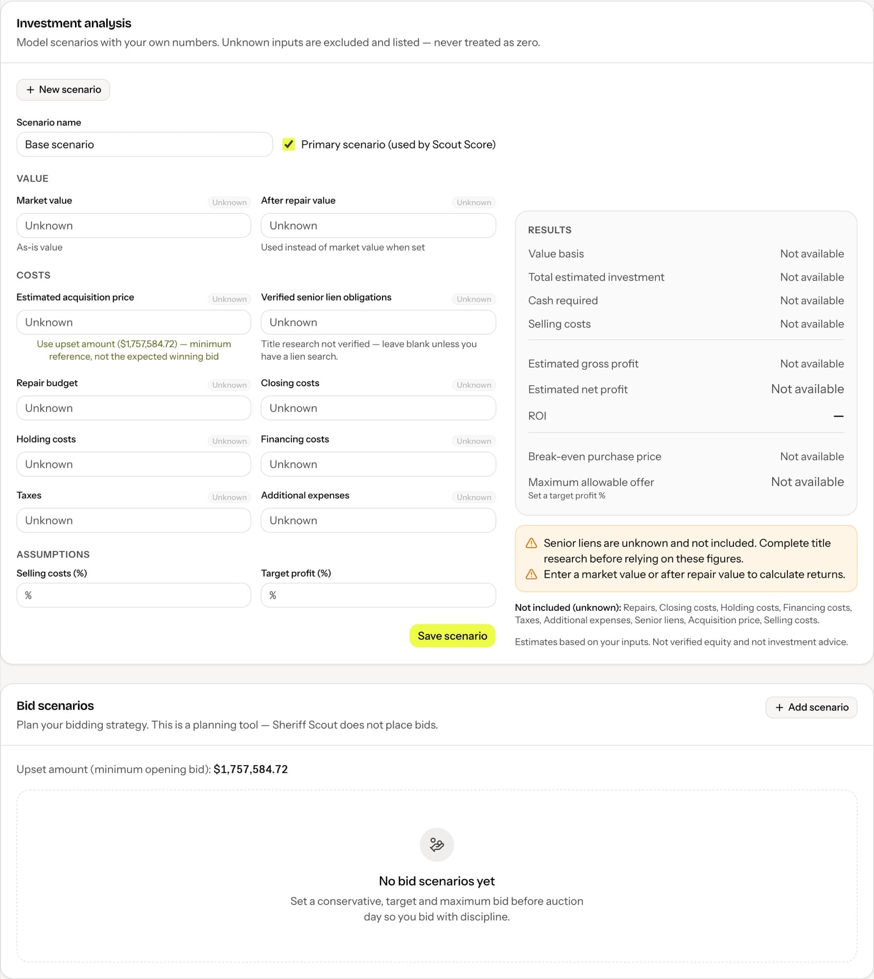 Deal Analyzer